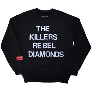 The Killers Rebel Diamonds Tour-tröja - Unisex Svart The Killers Rebel Diamonds Tour-tröja - Unisex Svart