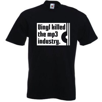 Vinyl killed the MP3 industry - L (T-shirt) Vinyl killed the MP3 industry - L (T-shirt)