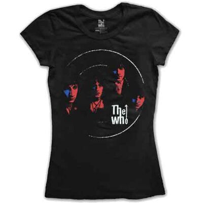 The Who: Ladies T-Shirt/Soundwaves (Black) (X-Large) The Who: Ladies T-Shirt/Soundwaves (Black) (X-Large)