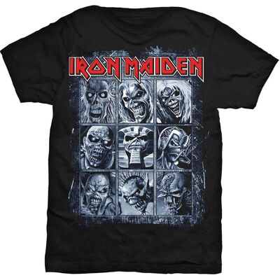 Iron Maiden Nine Eddies Svart XL T-shirt - Rock Iron Maiden Nine Eddies Svart XL T-shirt - Rock