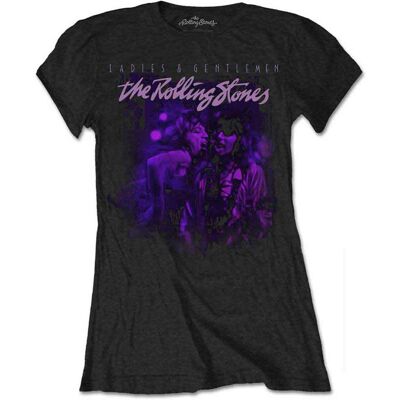 HeyRusty Svart Mick & Keith T-shirt - Rock Off - T-shirt HeyRusty Svart Mick & Keith T-shirt - Rock Off - T-shirt
