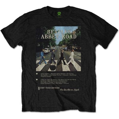The Beatles: Unisex T-Shirt/Abbey Road 8 Track (Black) (X-Large) The Beatles: Unisex T-Shirt/Abbey Road 8 Track (Black) (X-Large)