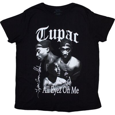 Tupac: Ladies T-Shirt/All Eyez B&W (Black) (18) Tupac: Ladies T-Shirt/All Eyez B&W (Black) (18)