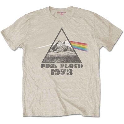 Pink Floyd: Unisex T-Shirt/Pyramids (Sand) (XX-Large) Pink Floyd: Unisex T-Shirt/Pyramids (Sand) (XX-Large)