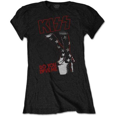 KISS: Ladies T-Shirt/Do You Love Me (Black) (XX-Large) KISS: Ladies T-Shirt/Do You Love Me (Black) (XX-Large)