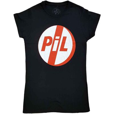 PIL (Public Image Ltd): Ladies T-Shirt/Logo (Black) (X-Large) PIL (Public Image Ltd): Ladies T-Shirt/Logo (Black) (X-Large)