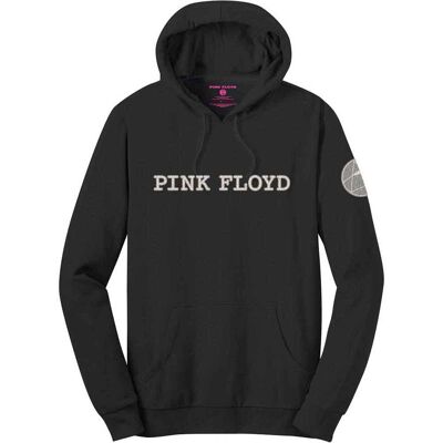 Pink Floyd: Unisex Pullover Hoodie/Logo & Prism Applique (Black) (Embellished) (X-Large) Pink Floyd: Unisex Pullover Hoodie/Logo & Prism Applique (Black) (Embellished) (X-Large)