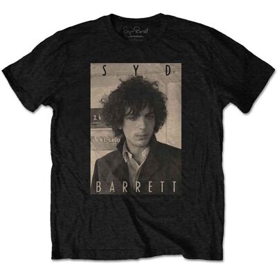 Syd Barrett: Unisex T-Shirt/Sepia (Black) (Large) Syd Barrett: Unisex T-Shirt/Sepia (Black) (Large)