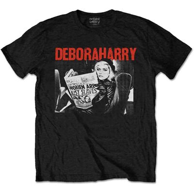 Debbie Harry: Unisex T-Shirt/Women Are Just Slaves (Black) (Large) Debbie Harry: Unisex T-Shirt/Women Are Just Slaves (Black) (Large)