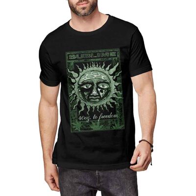 Sublime: Unisex T-Shirt/GRN 40 Oz (Black) (Large) Sublime: Unisex T-Shirt/GRN 40 Oz (Black) (Large)
