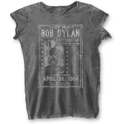 Bob Dylan: Ladies Burnout T-Shirt/Curry Hicks Cage (Charcoal Grey) (XX-Large) Bob Dylan: Ladies Burnout T-Shirt/Curry Hicks Cage (Charcoal Grey) (XX-Large)