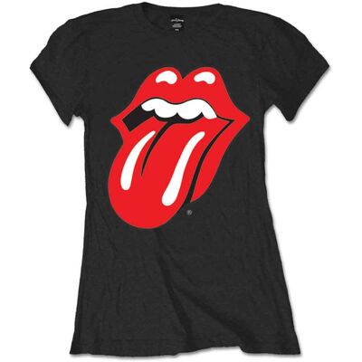 The Rolling Stones: Ladies Retail Pack T-Shirt/Classic Tongue (Black) (XX-Large) The Rolling Stones: Ladies Retail Pack T-Shirt/Classic Tongue (Black) (XX-Large)