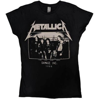 Metallica: Ladies T-Shirt/Masters of Puppets Photo Damage Inc Tour (Black) (XX-Large) Metallica: Ladies T-Shirt/Masters of Puppets Photo Damage Inc Tour (Black) (XX-Large)