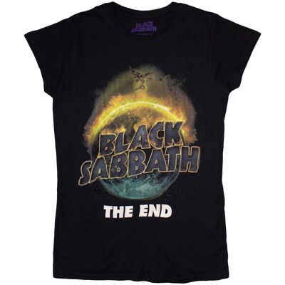 Black Sabbath: Ladies T-Shirt/The End (Black) (Large) Black Sabbath: Ladies T-Shirt/The End (Black) (Large)