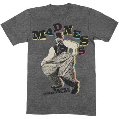 Madness: Unisex T-Shirt/Baggy Trousers (Heather Grey) (Medium) Madness: Unisex T-Shirt/Baggy Trousers (Heather Grey) (Medium)