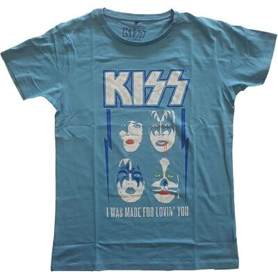 HeyRusty Unisex Kiss T-shirt - Made to Love You - T-shirt HeyRusty Unisex Kiss T-shirt - Made to Love You - T-shirt