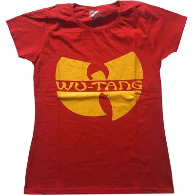 Wu-Tang Clan: Ladies T-Shirt/Logo (Red) (X-Large) Wu-Tang Clan: Ladies T-Shirt/Logo (Red) (X-Large)