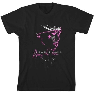 Kodak Black: Unisex T-Shirt/Neon Outline (Black) (X-Large) Kodak Black: Unisex T-Shirt/Neon Outline (Black) (X-Large)
