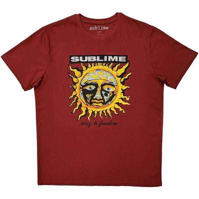 Sublime: Unisex T-Shirt/GRN 40 Oz (Red) (Medium) Sublime: Unisex T-Shirt/GRN 40 Oz (Red) (Medium)