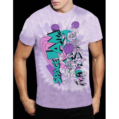 Space Jam: Unisex T-Shirt/Retro Squad (Pink) (Wash Collection) (X-Large) Space Jam: Unisex T-Shirt/Retro Squad (Pink) (Wash Collection) (X-Large)