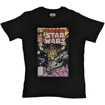 Star Wars: Unisex T-Shirt/Darth Vader Comic (Black) (XX-Large) Star Wars: Unisex T-Shirt/Darth Vader Comic (Black) (XX-Large)