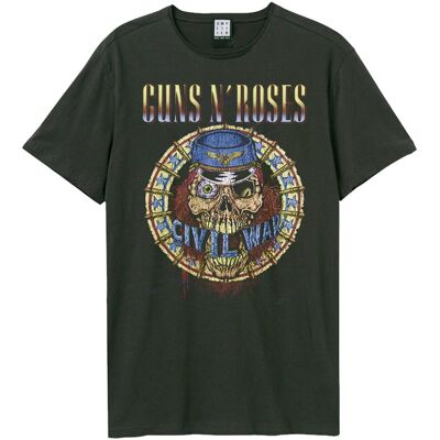 Guns n Roses: Civil War Amplified Large Vintage Charcoal t Shirt Guns n Roses: Civil War Amplified Large Vintage Charcoal t Shirt