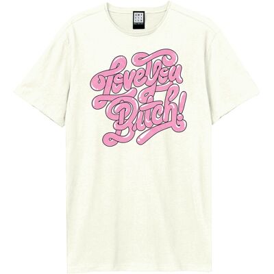Lizzo: Love You Bitch Amplified Vintage White Xx Large t Shirt Lizzo: Love You Bitch Amplified Vintage White Xx Large t Shirt