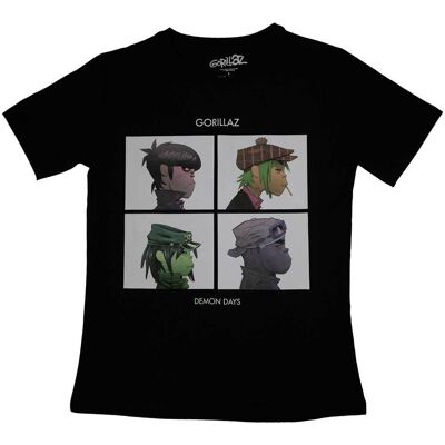 Gorillaz: Ladies T-Shirt/Demon Days (Black) (X-Large) Gorillaz: Ladies T-Shirt/Demon Days (Black) (X-Large)