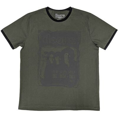 The Doors: Unisex Ringer T-Shirt/New Haven Frame (Khaki Green) (XX-Large) The Doors: Unisex Ringer T-Shirt/New Haven Frame (Khaki Green) (XX-Large)