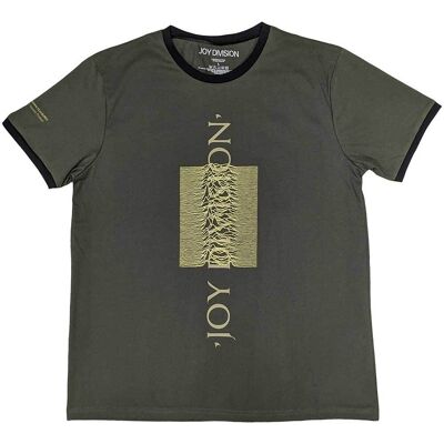 Joy Division: Unisex Ringer T-Shirt/Blended Pulse (Khaki Green) (XX-Large) Joy Division: Unisex Ringer T-Shirt/Blended Pulse (Khaki Green) (XX-Large)