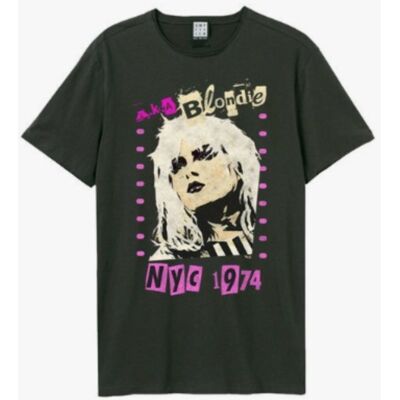 Blondie: Aka Blondie Amplified Large Vintage Charcoal t Shirt Blondie: Aka Blondie Amplified Large Vintage Charcoal t Shirt