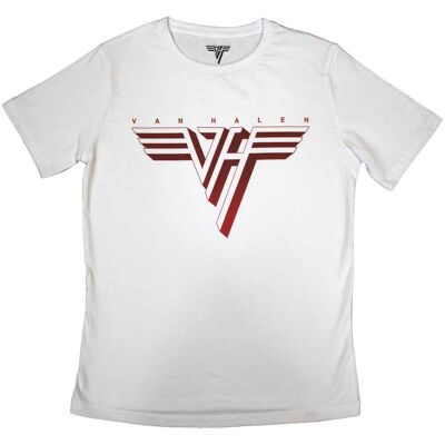 Van Halen: Ladies T-Shirt/Classic Red Logo (White) (Large) Van Halen: Ladies T-Shirt/Classic Red Logo (White) (Large)