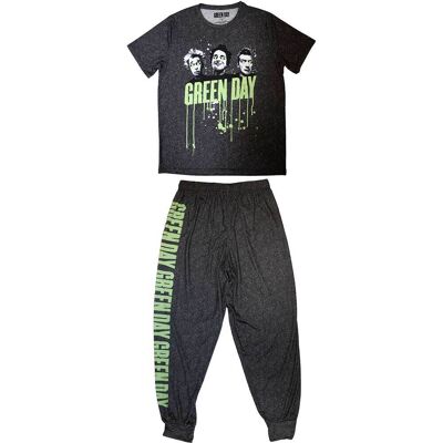 Green Day: Unisex Pyjamas/Drips (X-Small) Green Day: Unisex Pyjamas/Drips (X-Small)