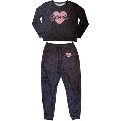 Blondie: Ladies Pyjamas/Heart Of Glass (Purple) (Medium) Blondie: Ladies Pyjamas/Heart Of Glass (Purple) (Medium)