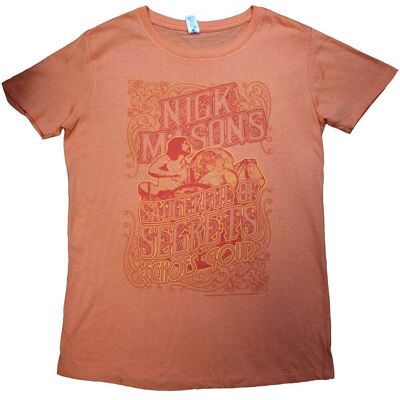 Nick Mason's Saucerful of Secrets: Ladies T-Shirt/Echoes Tour (Orange) (Ex-Tour) (X-Large) Nick Mason's Saucerful of Secrets: Ladies T-Shirt/Echoes Tour (Orange) (Ex-Tour) (X-Large)