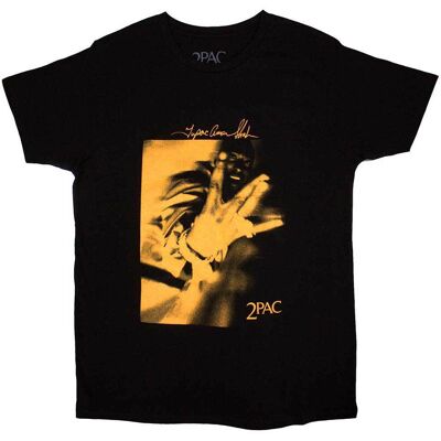 Tupac: Unisex T-Shirt/Fingers Orange Tone (Black) (XX-Large) Tupac: Unisex T-Shirt/Fingers Orange Tone (Black) (XX-Large)