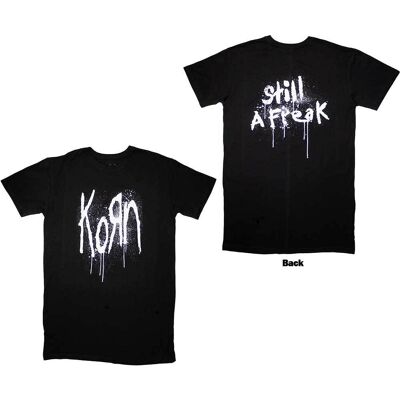 Korn: Ladies T-Shirt Dress/Still A Freak (Black) (Back Print) (Small) Korn: Ladies T-Shirt Dress/Still A Freak (Black) (Back Print) (Small)