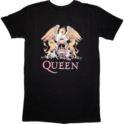 Queen: Ladies T-Shirt Dress/Classic Crest (Black) (XX-Large) Queen: Ladies T-Shirt Dress/Classic Crest (Black) (XX-Large)