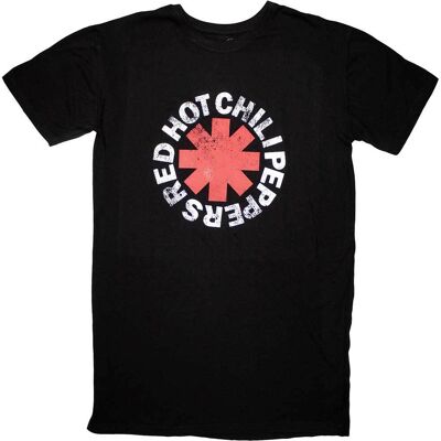 Red Hot Chili Peppers: Ladies T-Shirt Dress/Classic Asterisk (Black) (X-Large) Red Hot Chili Peppers: Ladies T-Shirt Dress/Classic Asterisk (Black) (X-Large)