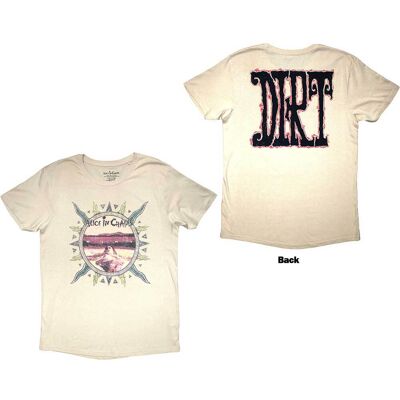 Alice In Chains: Unisex T-Shirt/Dirt (Sand) (Back Print) (XX-Large) Alice In Chains: Unisex T-Shirt/Dirt (Sand) (Back Print) (XX-Large)