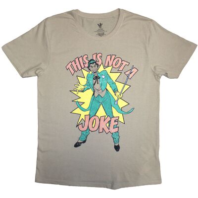 DC Comics: Unisex T-Shirt/This Is Not A Joke (Sand) (X-Large) DC Comics: Unisex T-Shirt/This Is Not A Joke (Sand) (X-Large)