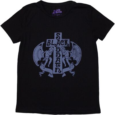 Black Sabbath: Ladies T-Shirt/Angels (Black) (Large) Black Sabbath: Ladies T-Shirt/Angels (Black) (Large)