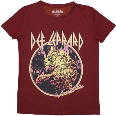 Def Leppard: Ladies T-Shirt/Love Bites (Red) (Large) Def Leppard: Ladies T-Shirt/Love Bites (Red) (Large)
