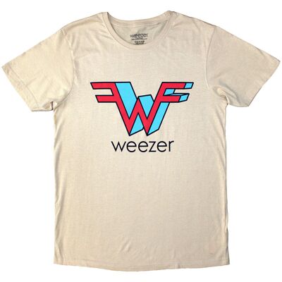 Weezer: Unisex T-Shirt/W (Sand) (XX-Large) Weezer: Unisex T-Shirt/W (Sand) (XX-Large)