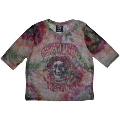 Grateful Dead: Ladies Crop Top/Stony Brook Bertha (White) (Mesh) (Medium) Grateful Dead: Ladies Crop Top/Stony Brook Bertha (White) (Mesh) (Medium)