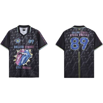Amplified Rolling Stones: Steel Wheels Rock Fc Football Shirt Xx-Large Amplified Rolling Stones: Steel Wheels Rock Fc Football Shirt Xx-Large
