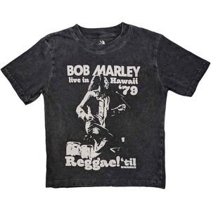 Bob Marley: Kids T-Shirt/Hawaii Snow Wash (Charcoal Grey) (Wash Collection) (5-6 Years) Bob Marley: Kids T-Shirt/Hawaii Snow Wash (Charcoal Grey) (Wash Collection) (5-6 Years)
