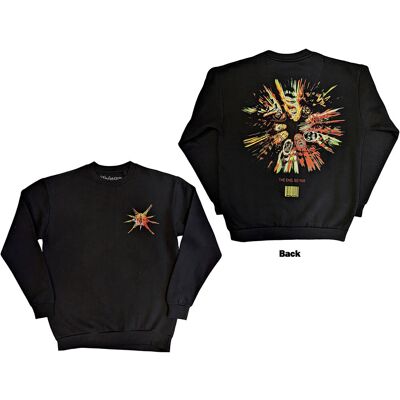 Slipknot: Unisex Sweatshirt/The End, So Far Band Figures (Black) (Back Print) (Small) Slipknot: Unisex Sweatshirt/The End, So Far Band Figures (Black) (Back Print) (Small)