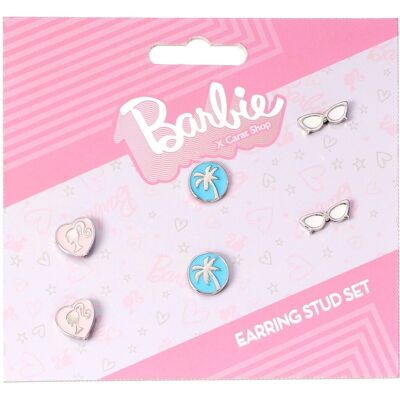 Barbie: Set of 3 Earring Studs Barbie: Set of 3 Earring Studs