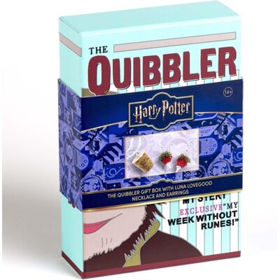 Harry Potter: Quibbler Gift Box With Luna Beaded Cork Charm Necklace & Radish Earrings Harry Potter: Quibbler Gift Box With Luna Beaded Cork Charm Necklace & Radish Earrings